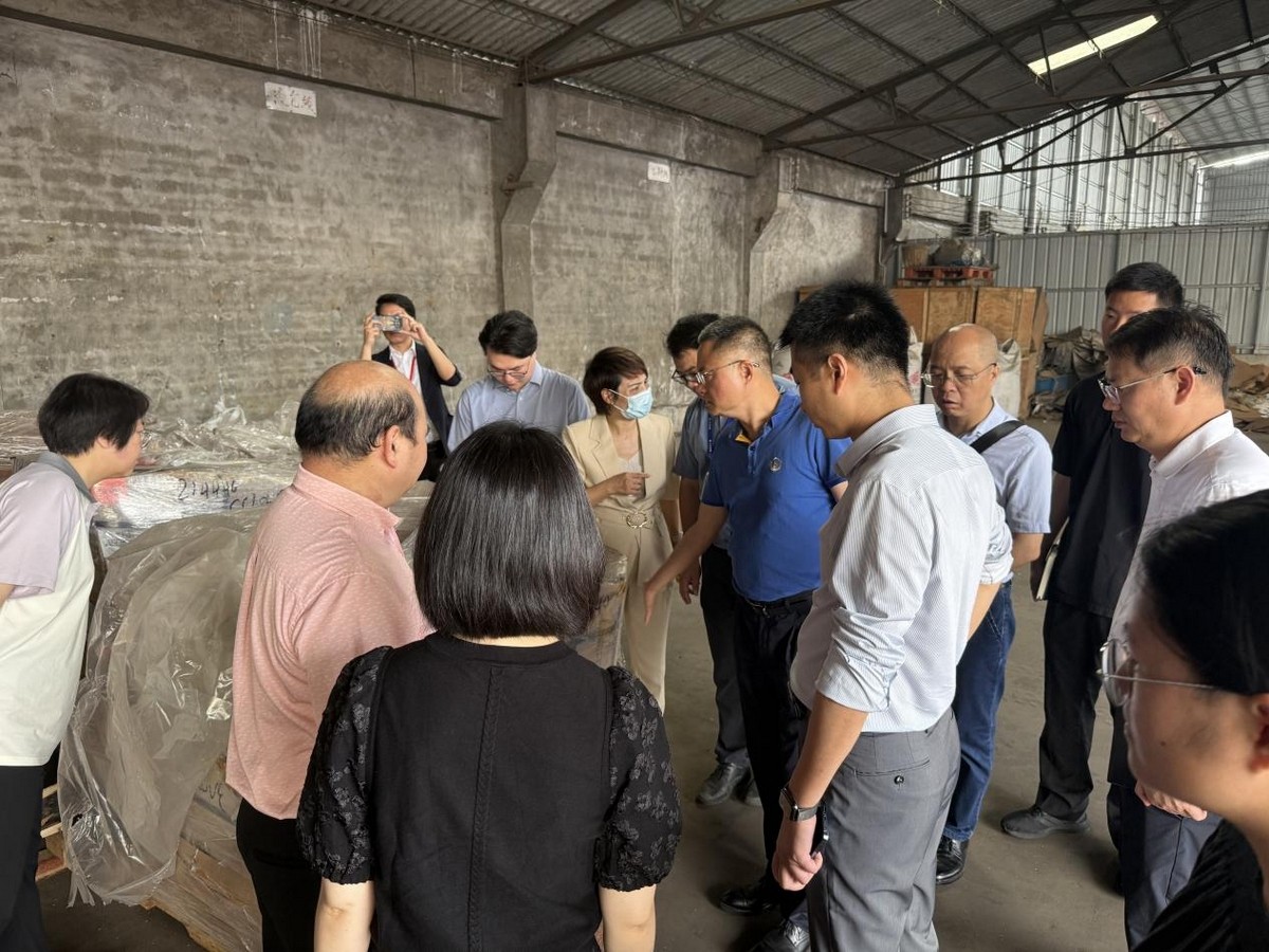 高明区区委区府办、佛山新基础工业集团来访我司调研